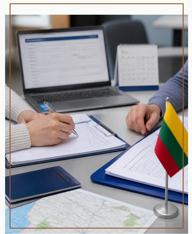 Профессиональное оформление визы в Литву для поездки в Элисте